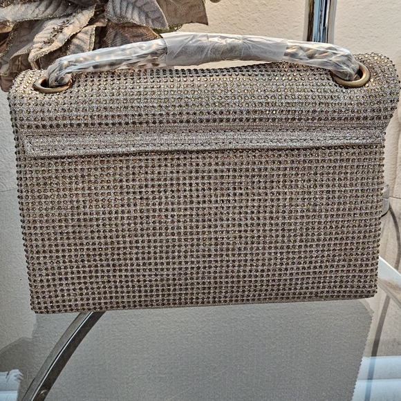 Kurt Geiger London Rhinestone Brixton Shoulder Bag. - Picture 10 of 11